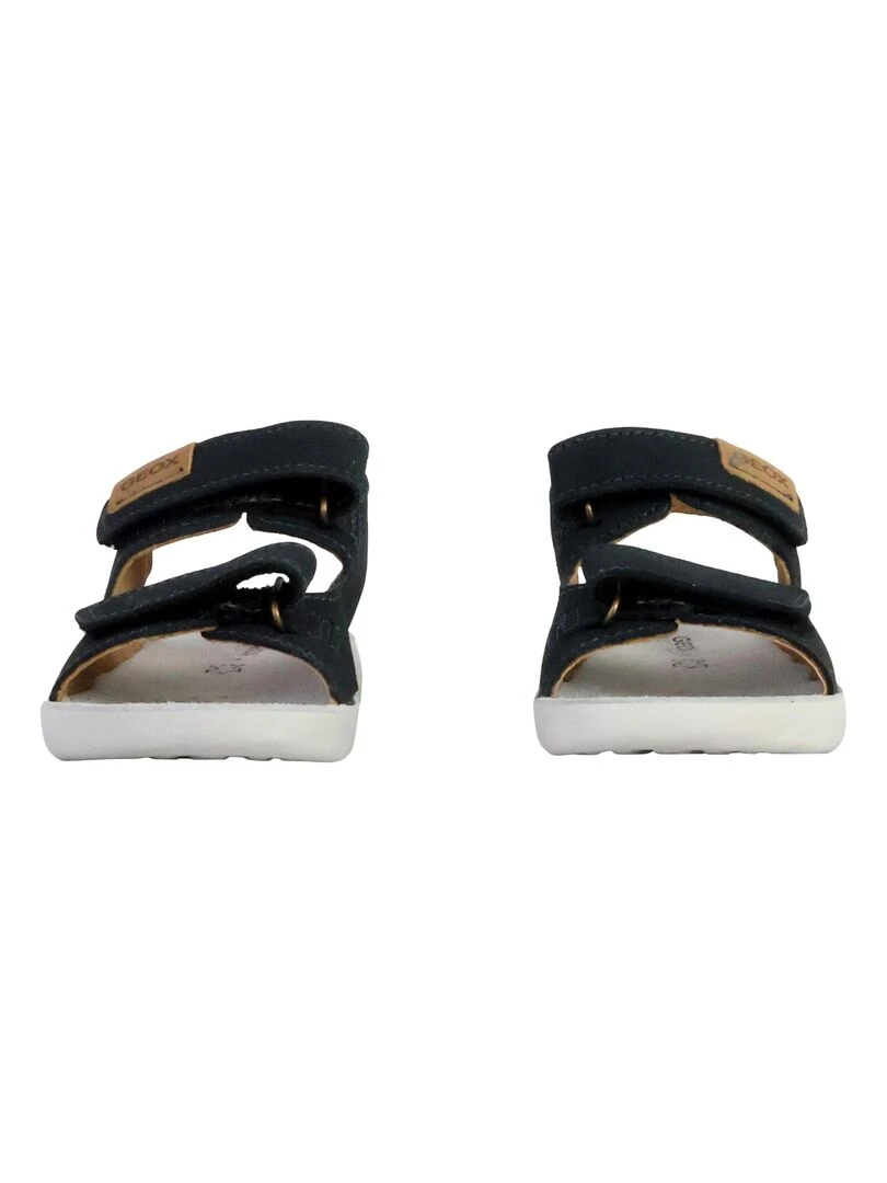 Sandales Cuir Enfant Geox LightFloppy   Bleu