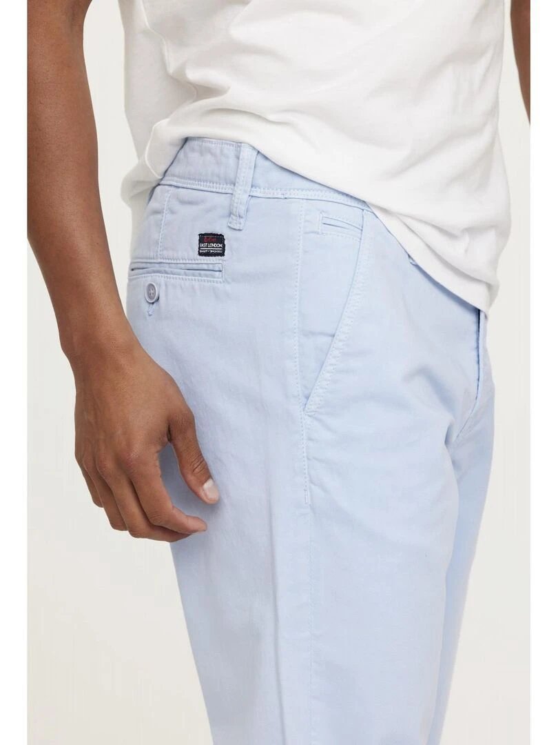 Lee Cooper   Pantalon coton straight GALANT   Bleu gris