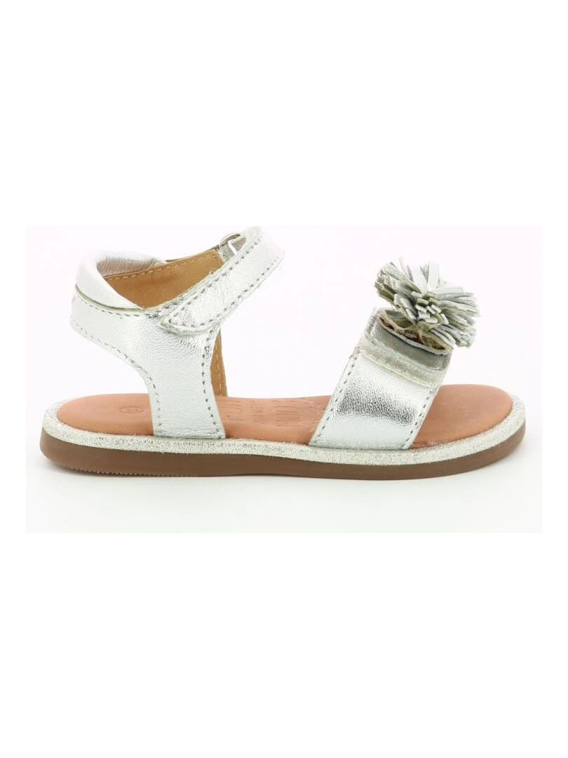 Sandales Cuir Paxilla Argent