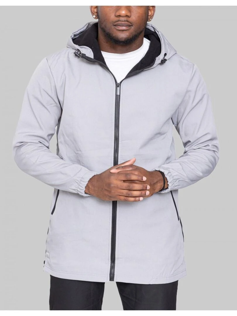 Blouson Parka Kebello Gris