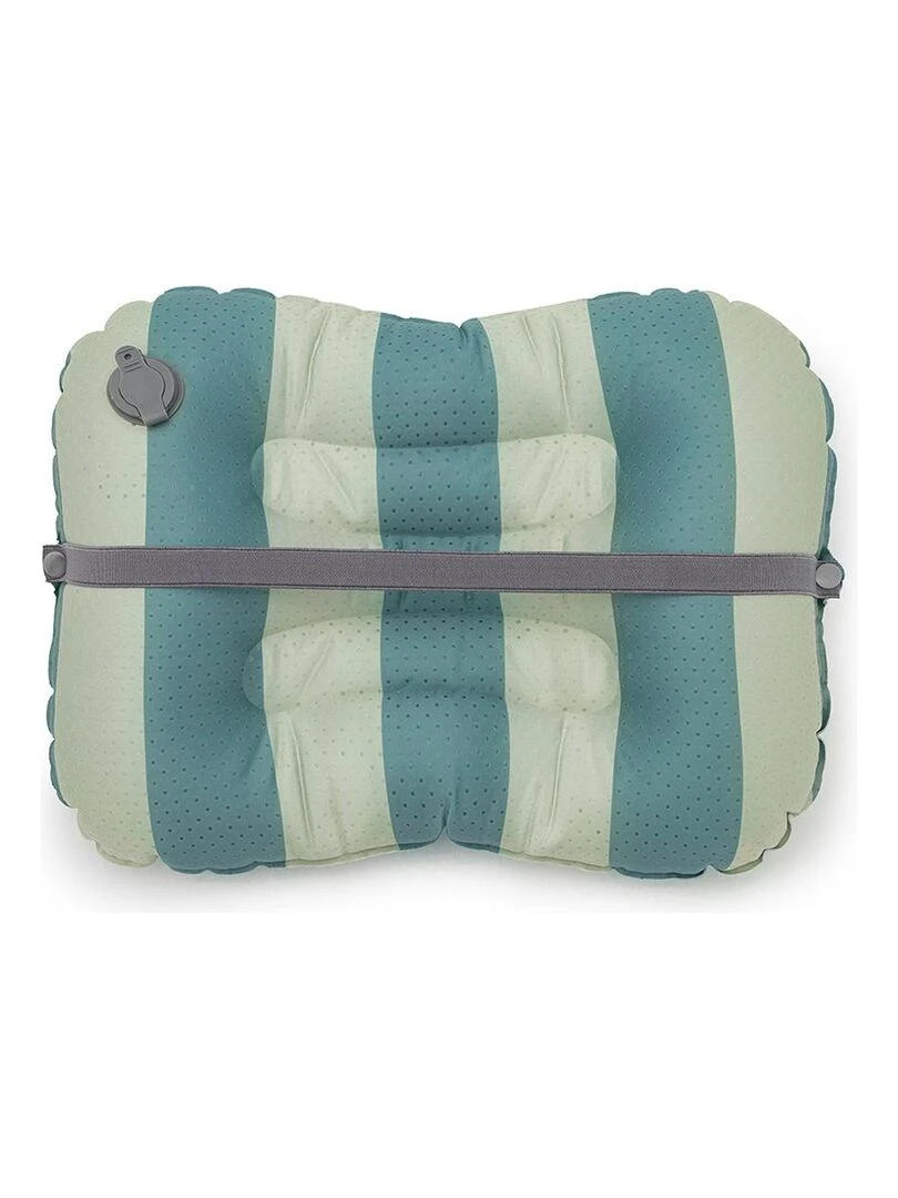 Coussin de chaise enfant gonflable STRIPES   Bleu Vert