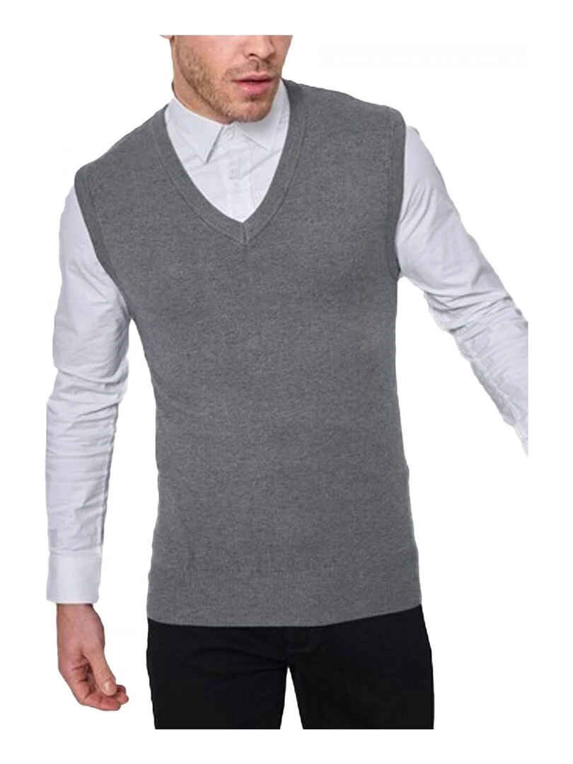 Pull debardeur Kebello Gris