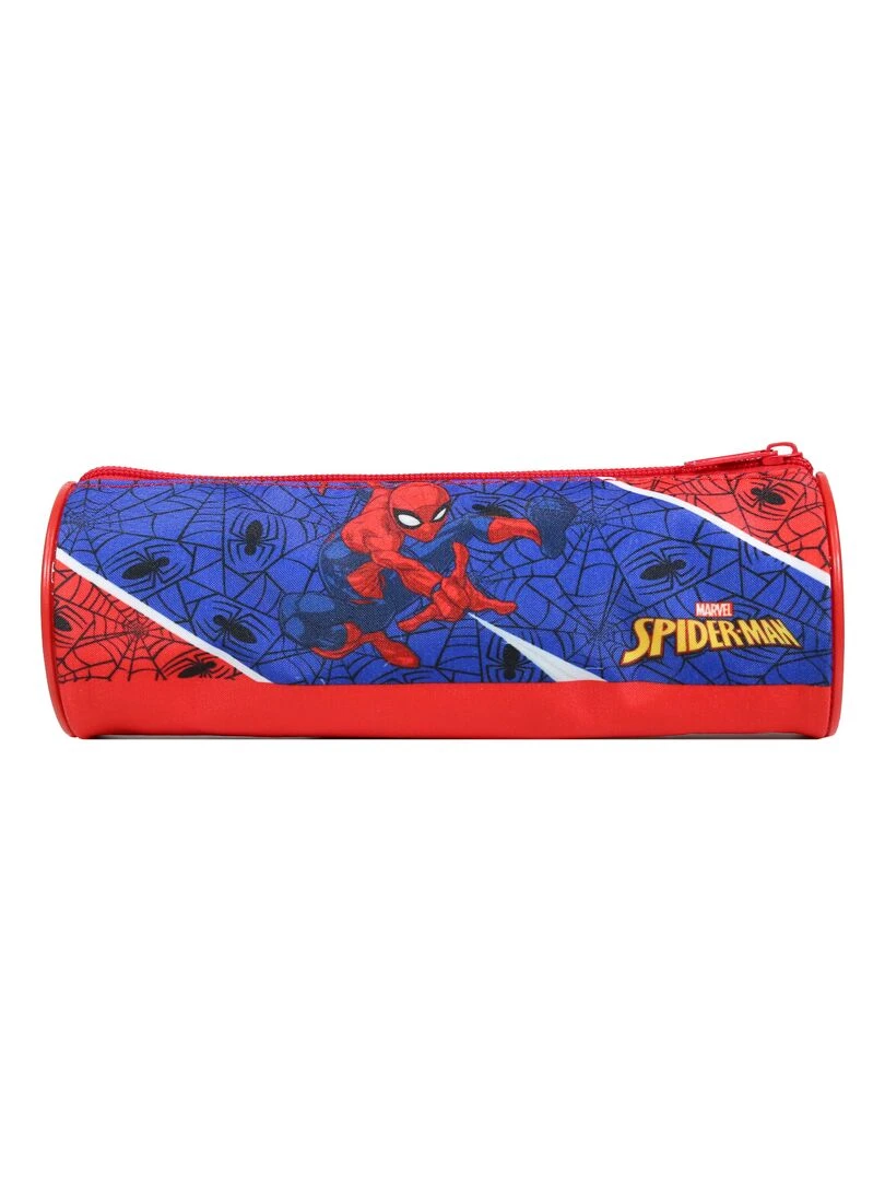 BAGTROTTER Trousse scolaire ronde Spider Man Bleu   Bleu