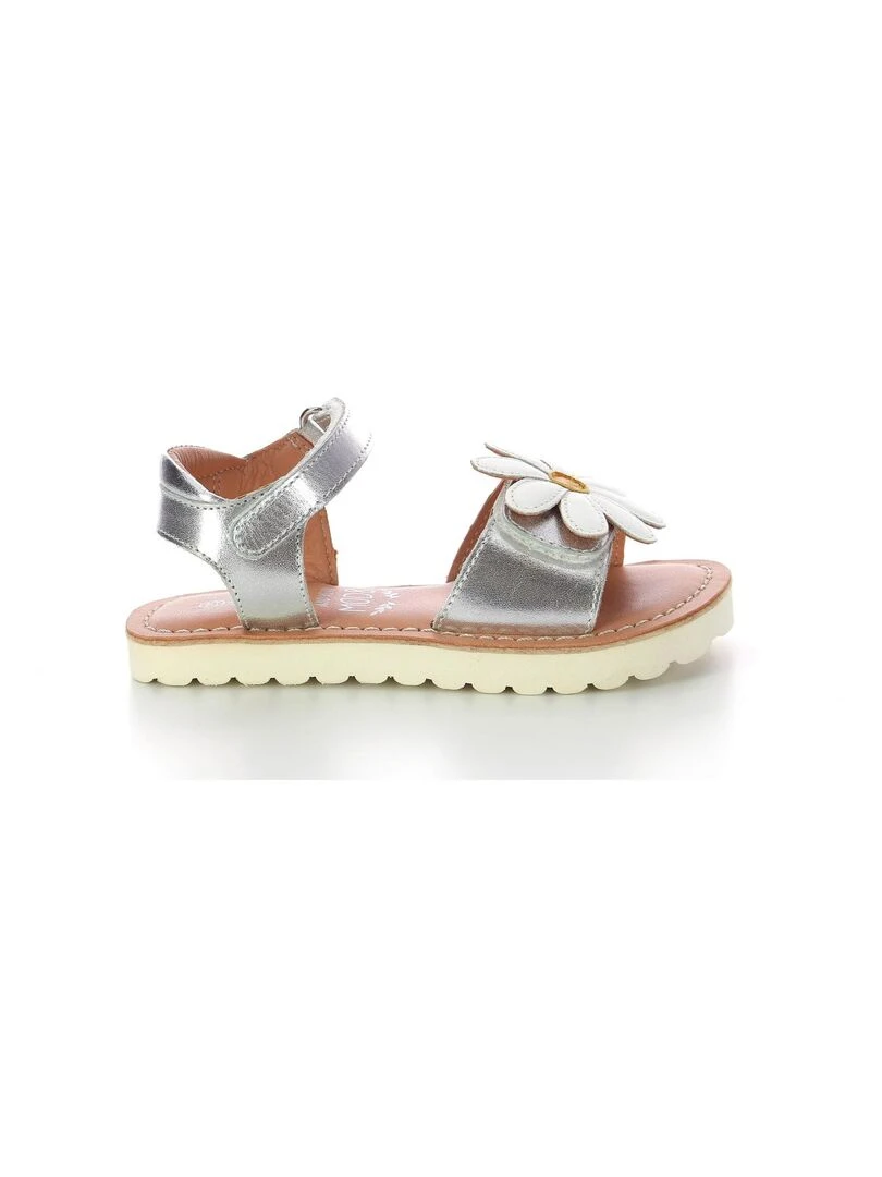Sandales Cuir Jumrite Argent