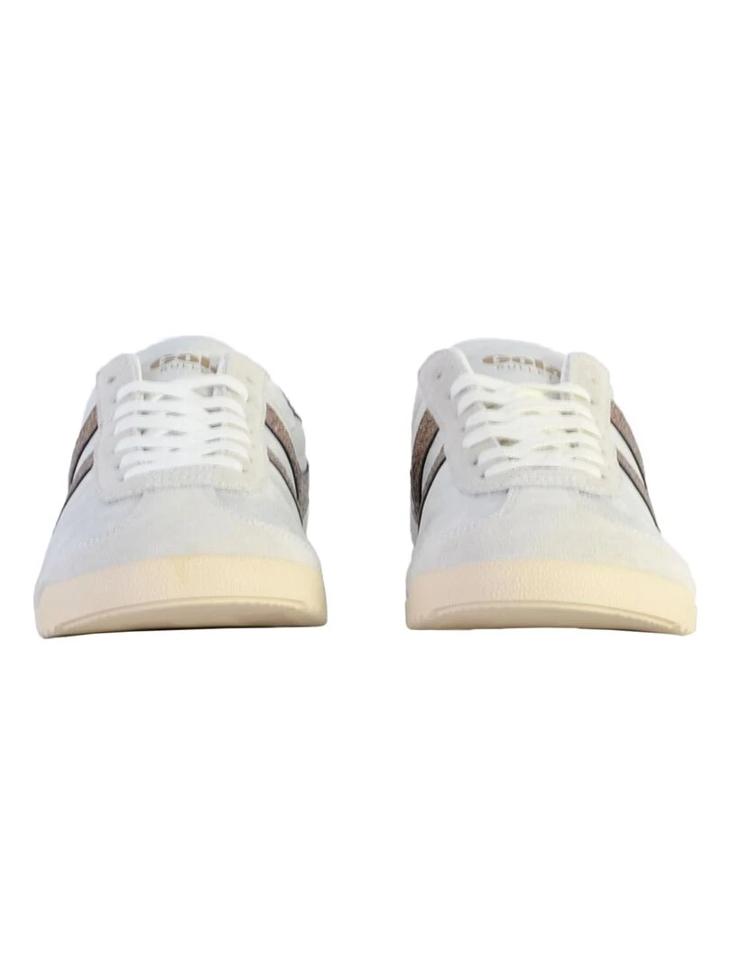 Basket Cuir Gola Bullet Blaze   Gris