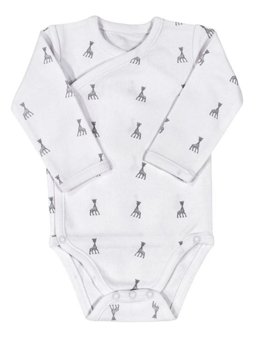 Body Manches Longues Blanc Sophie La Girafe (3 Mois) Blanc