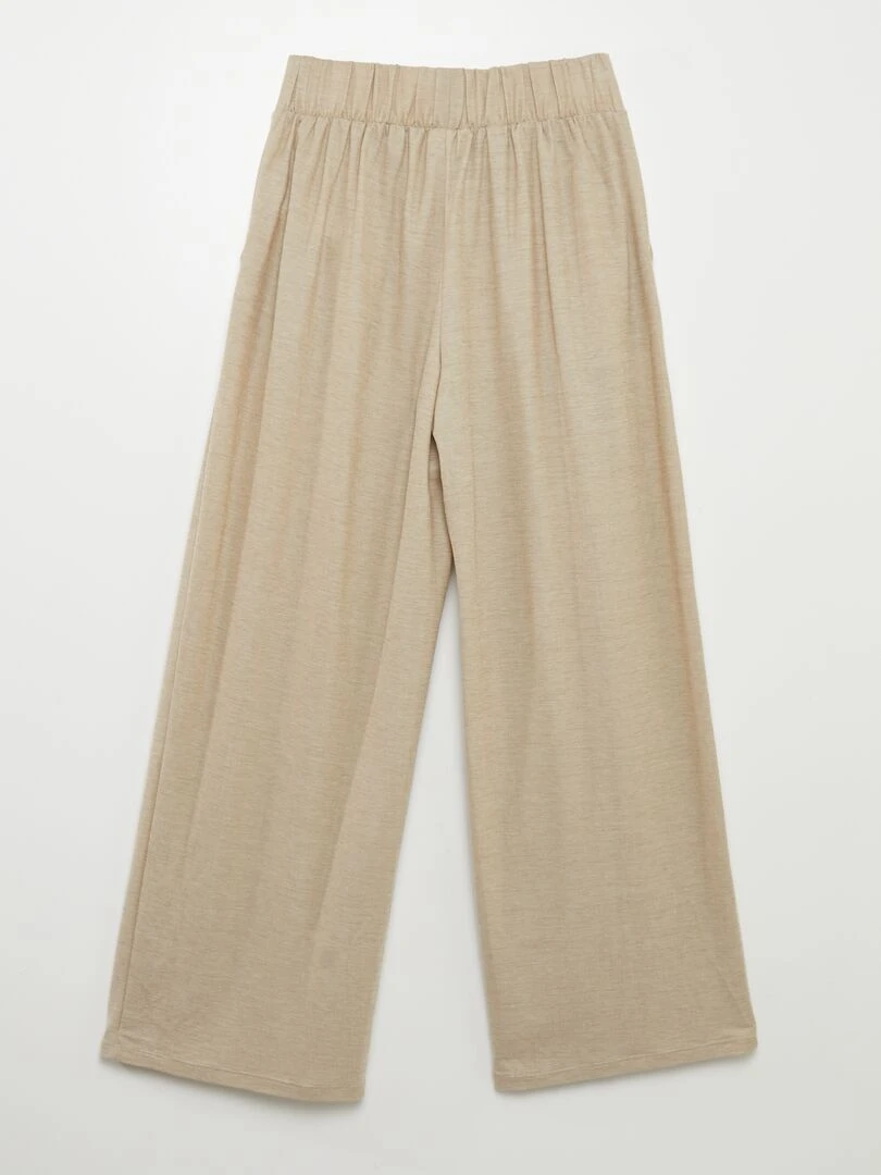 Pantalon large 'JDY'   Beige