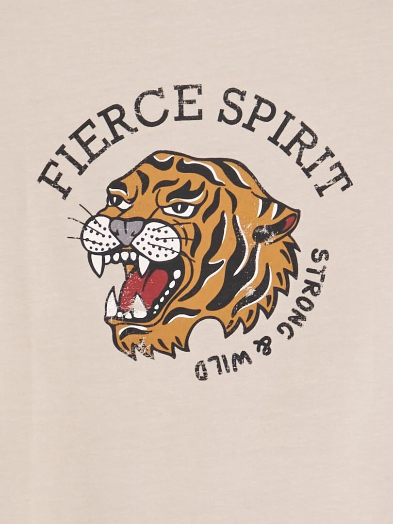T shirt imprimé Sable