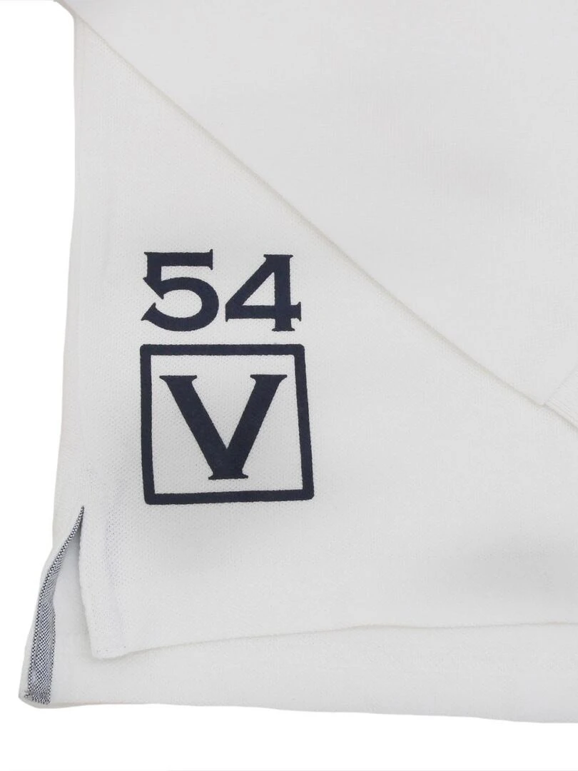 Polo manches longues homme CEDICE   VENT DU CAP   Blanc