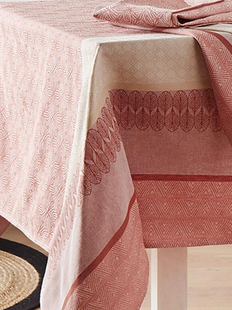 Nappe enduite Charleston Orange corail
