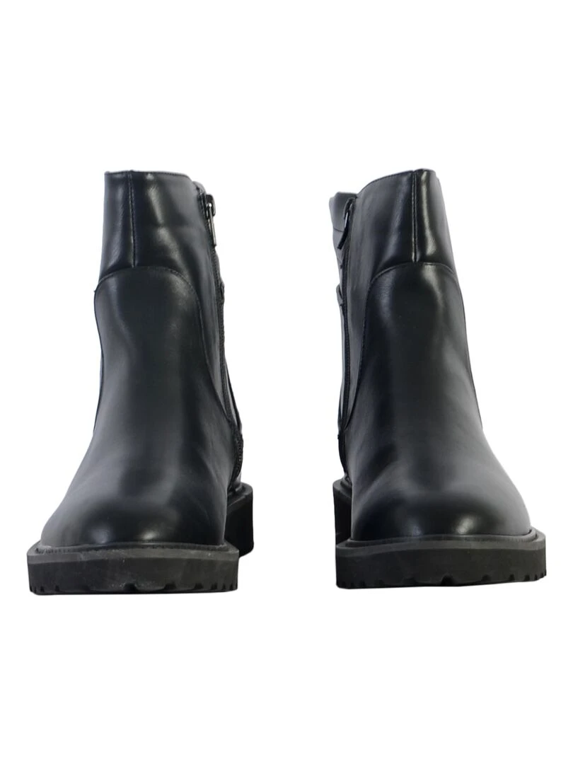 Boot à Zip The Divine Factory   Noir