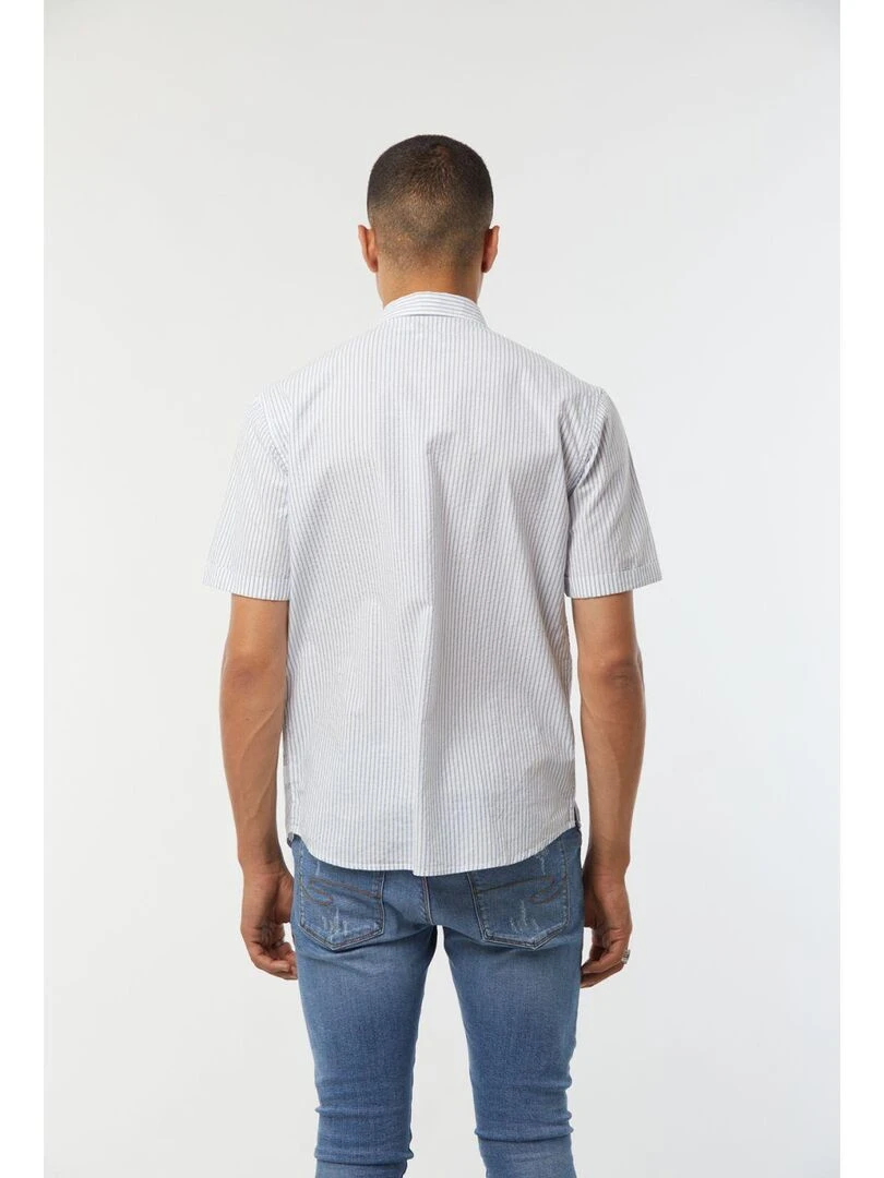 Lee Cooper Chemise manches courtes coton regular DEPIO Bleu