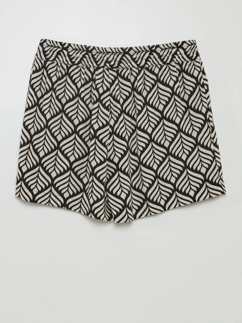 Short fluide 'JDY' Noir