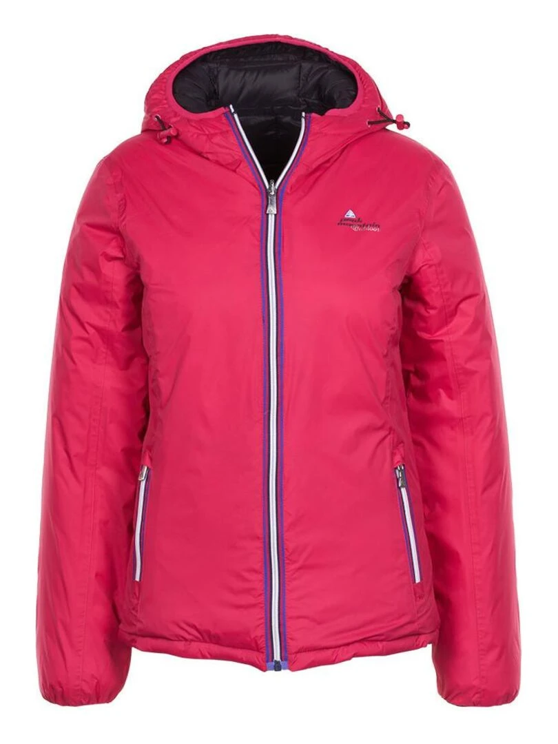 Doudoune réversible de ski femme AWA   PEAK MOUNTAIN   Rose fushia