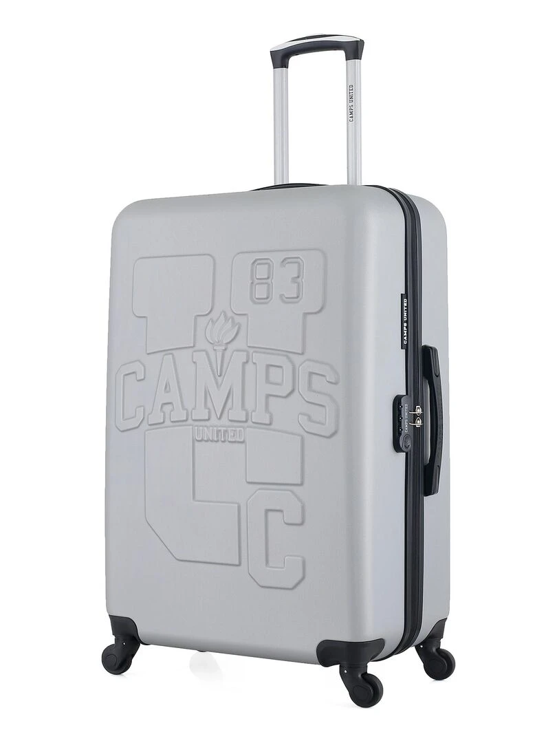 CAMPS UNITED   SET DE 3 VALISES ABS MASSACHUSETTS   Gris