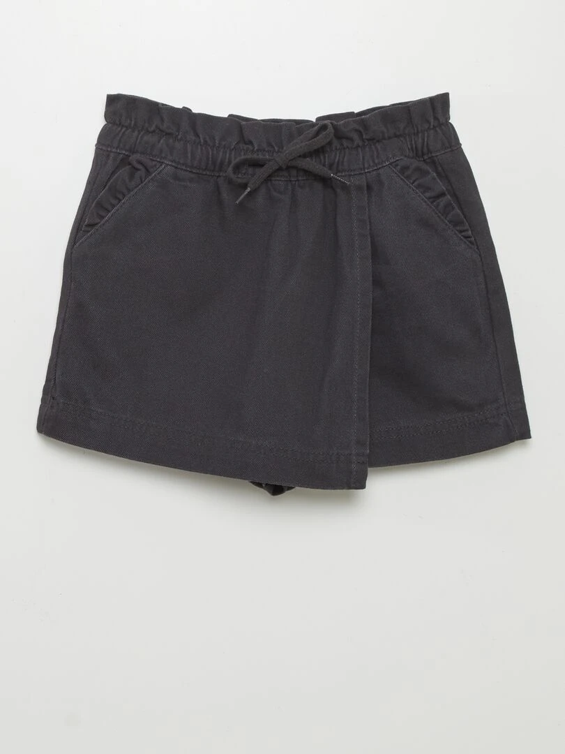 Robe à volants imprimée   Rouge