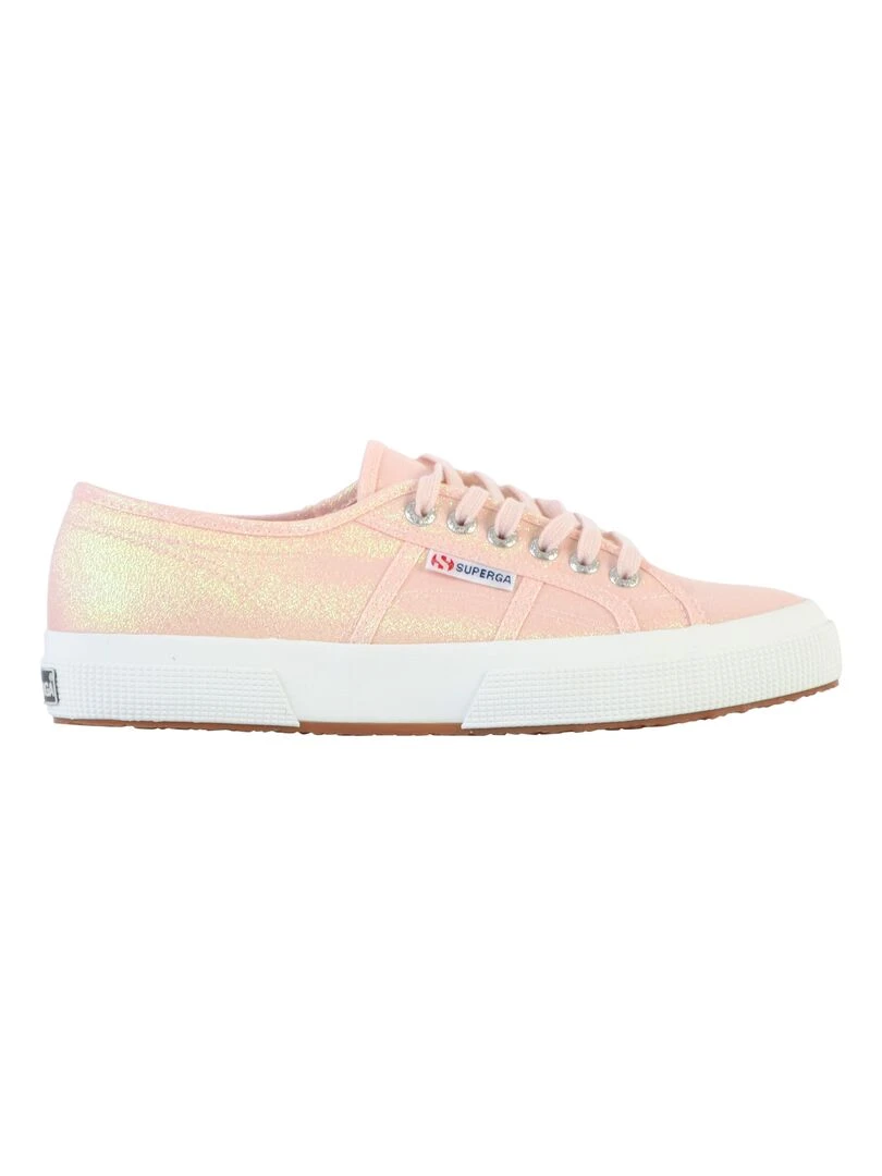 Basket Basse à Lacets Superga Lamew Rose