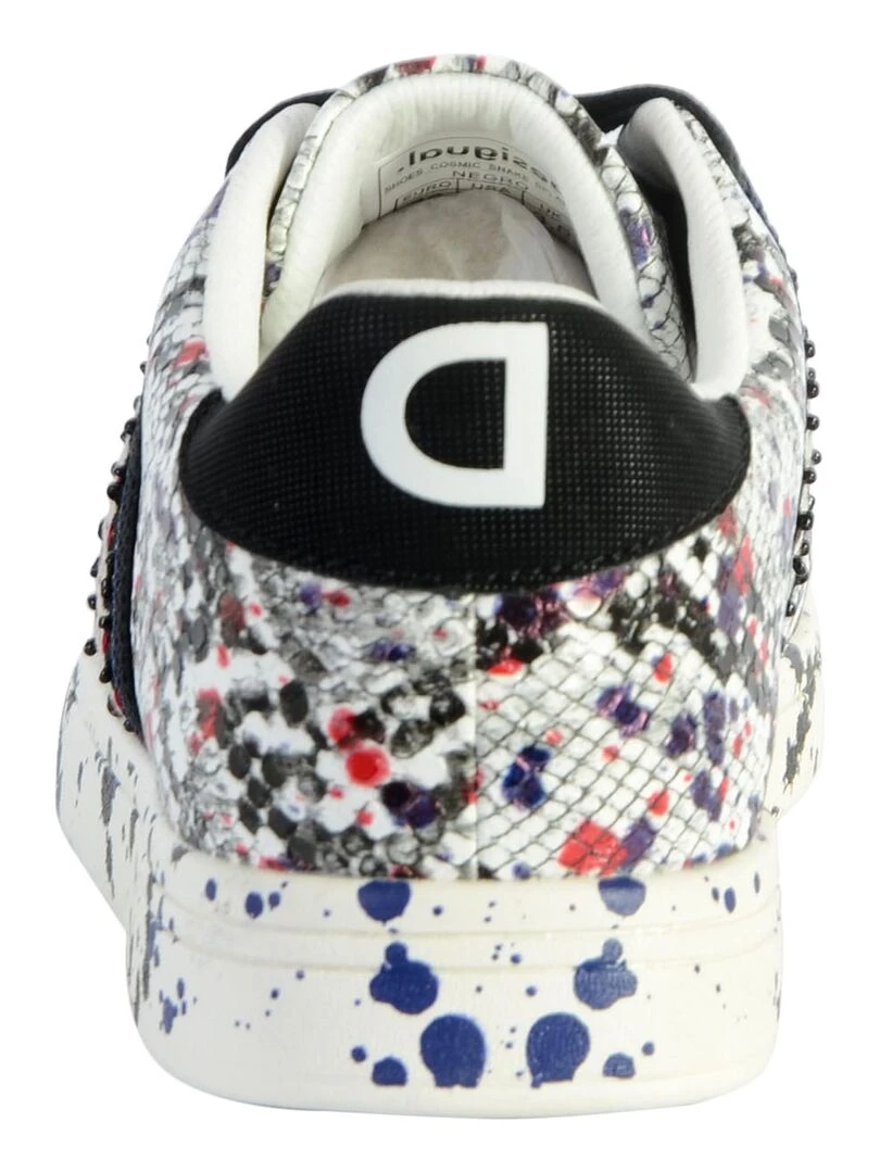 Basket Desigual Cosmic Snake Splatter   Noir
