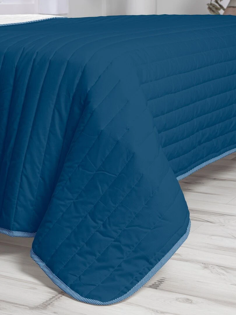 Couvre lit Dash "Happyfriday"   Bleu marine