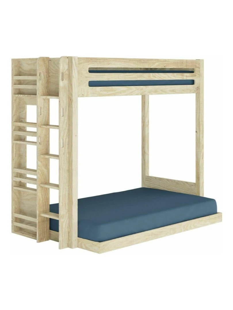 Lit superposé 3 places Montessori Isa AKITEN RETAIL Marron