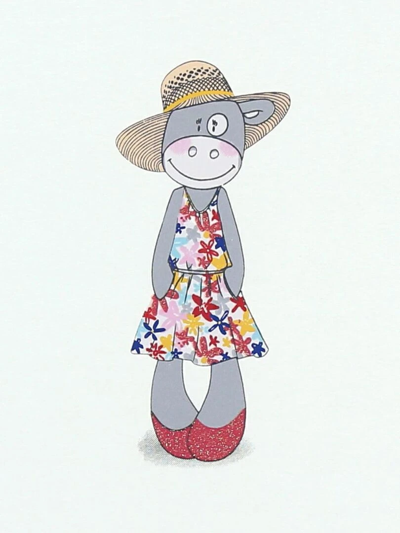 T shirt Lola à courtes manches    Noukie's   Blanc