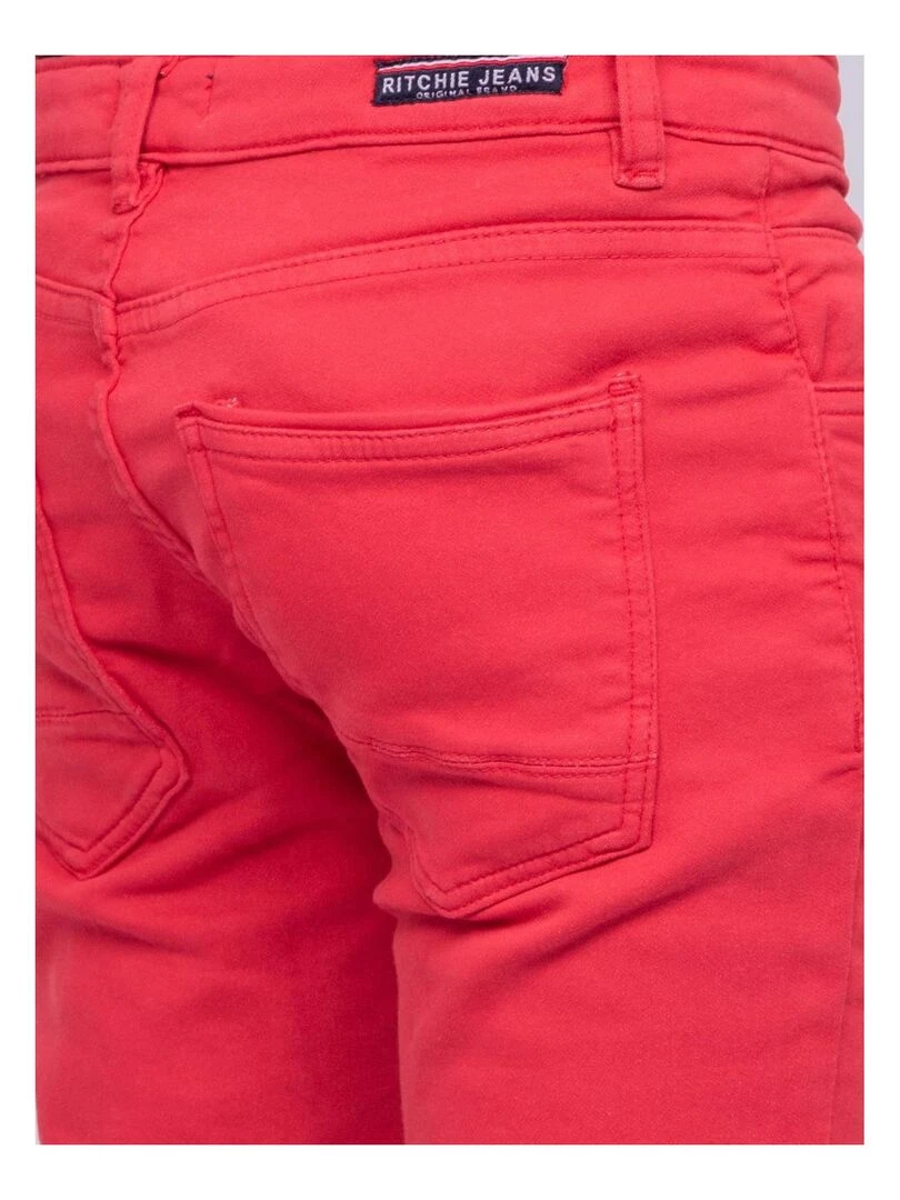 Pantalon chino CANDELO J   Rouge