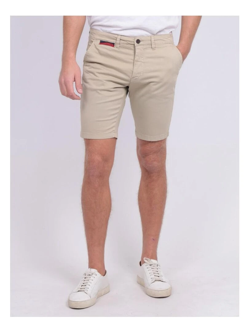 Bermuda chino slim BERKLEY Beige
