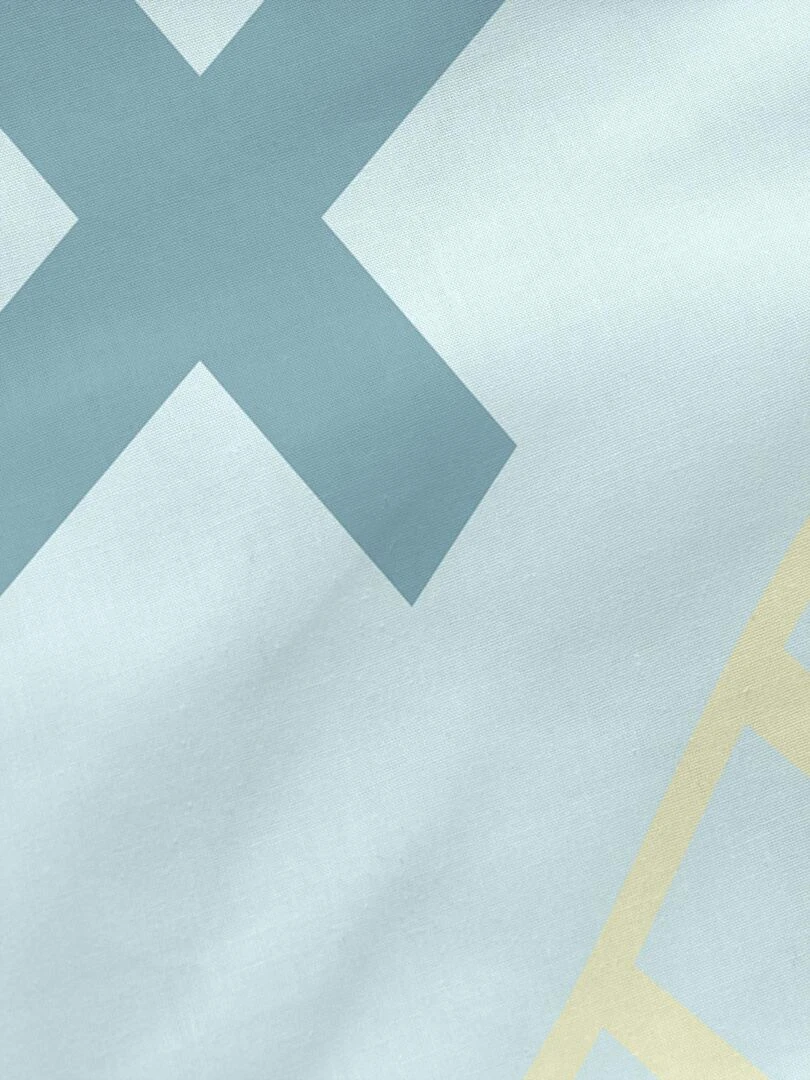 Drap housse Train "Happyfriday"   Blanc