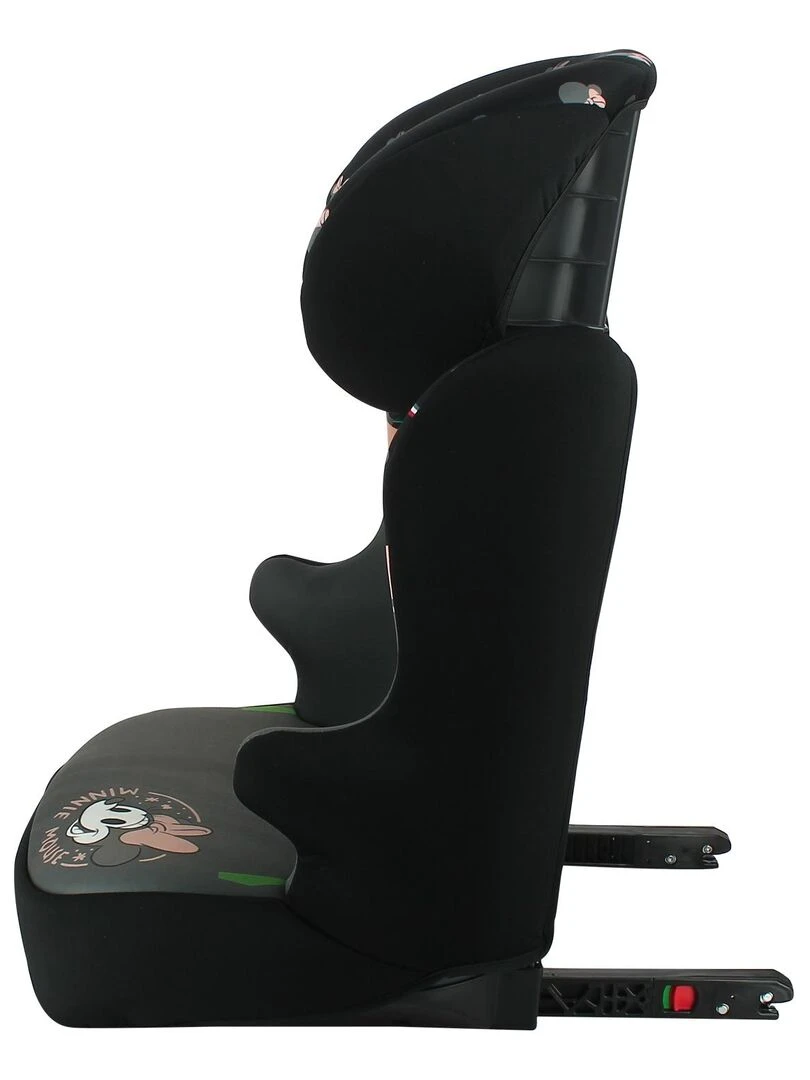 Nania – Siège auto isofix START I FIX 106 140 cm R129 i Size – Fabrication Française   Minnie   Gris