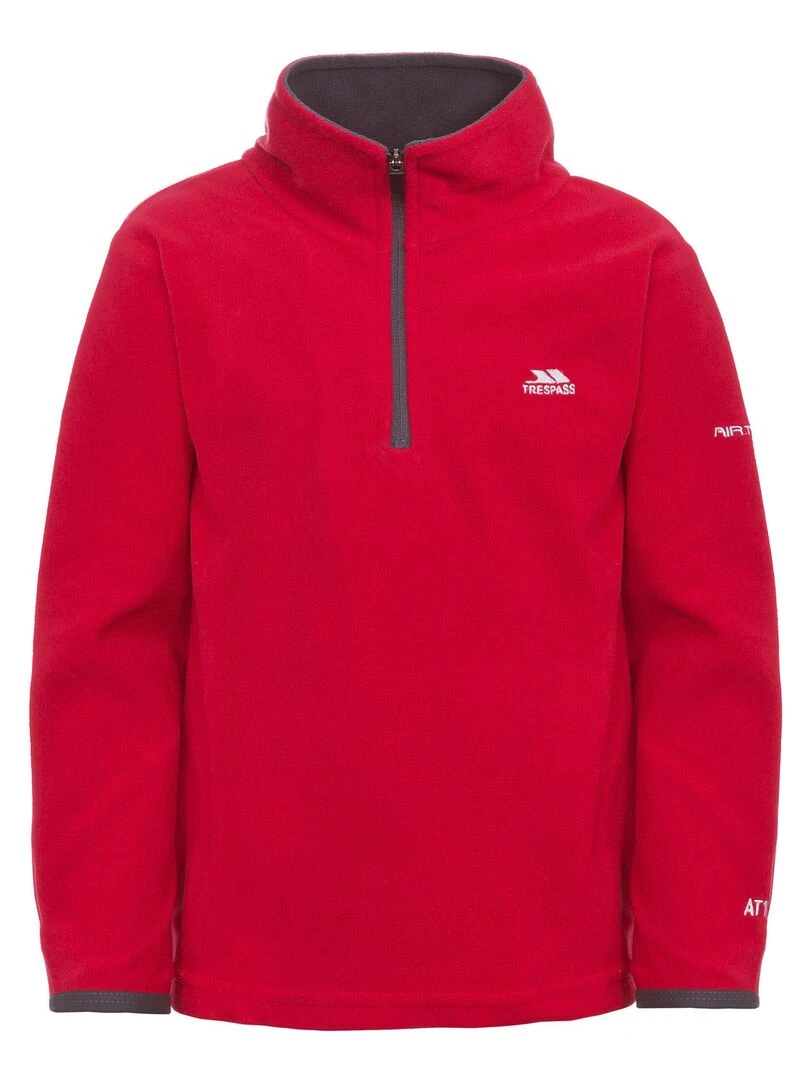 Trespass Polaire zippé ETTO Rouge