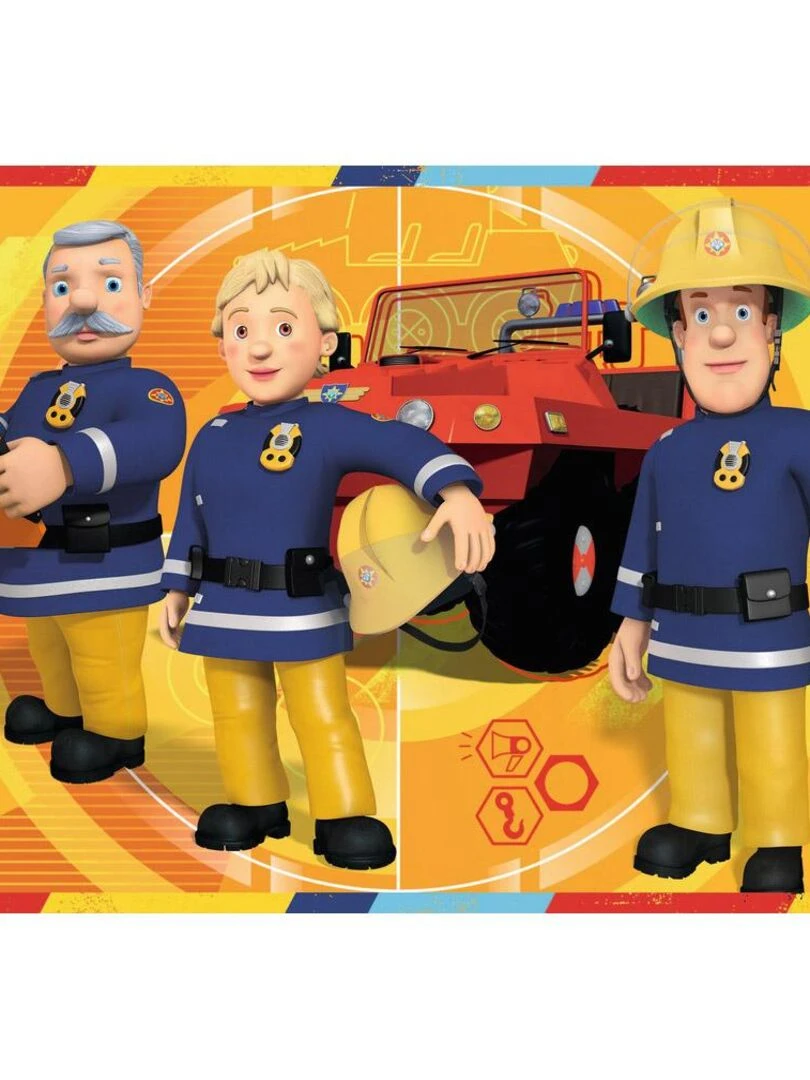 Puzzle 2x12p Sam en intervention Sam le pompier N/A