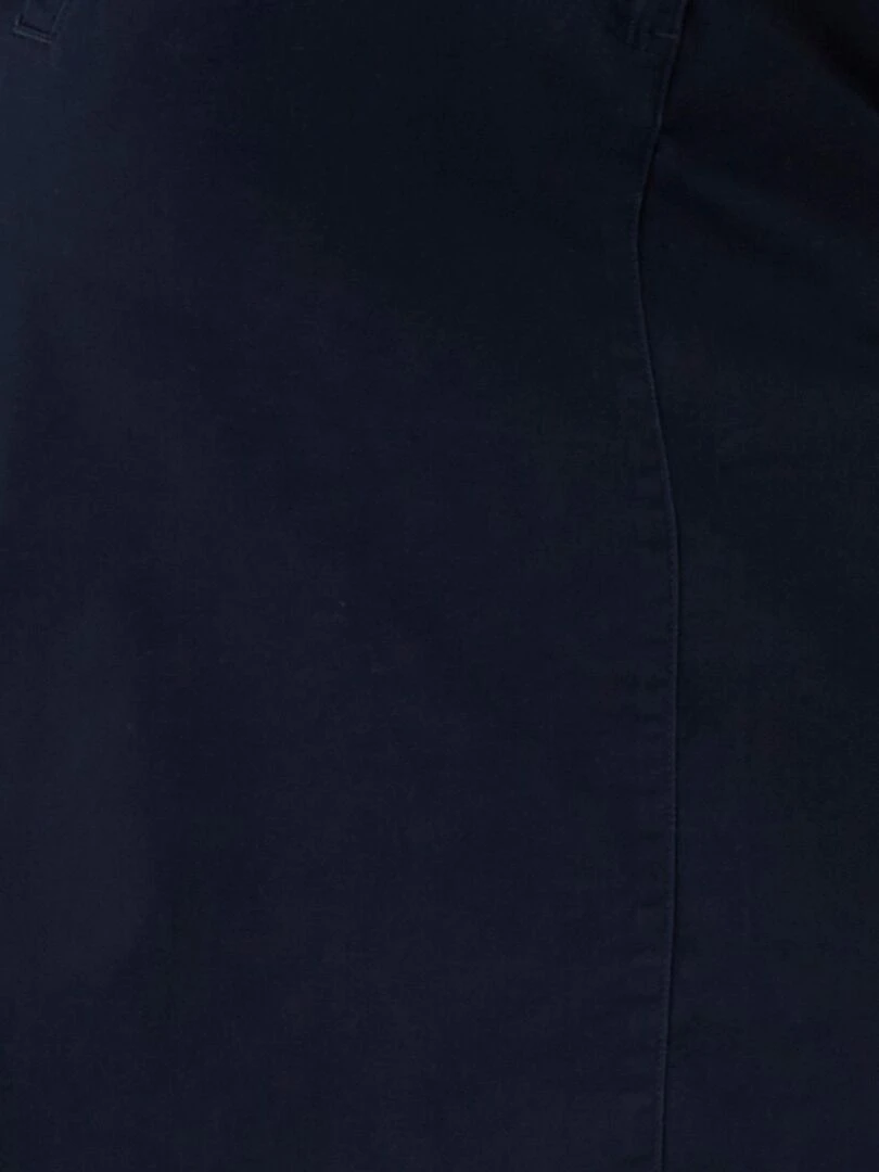 Jupe chino   Damart   Bleu marine