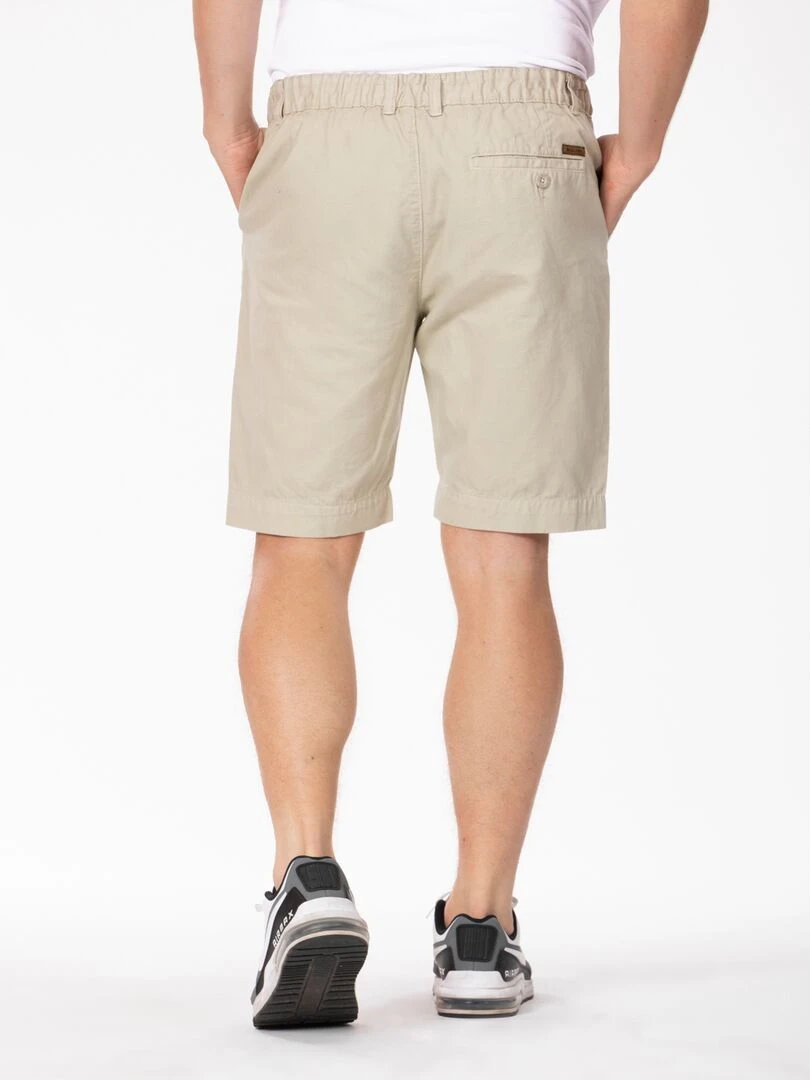 Bermuda taille semi élastiquée ANDIE 'Rica Lewis'   Beige