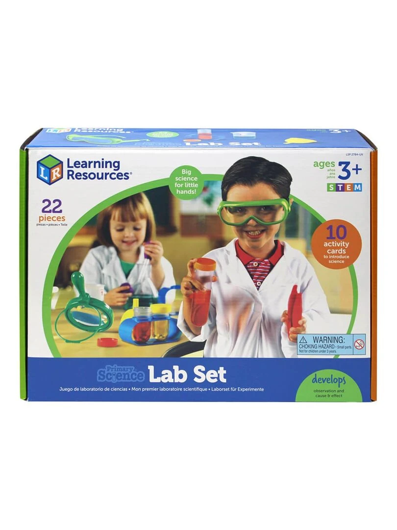 Kit scientifique : Mon premier laboratoire scientifique   N/A