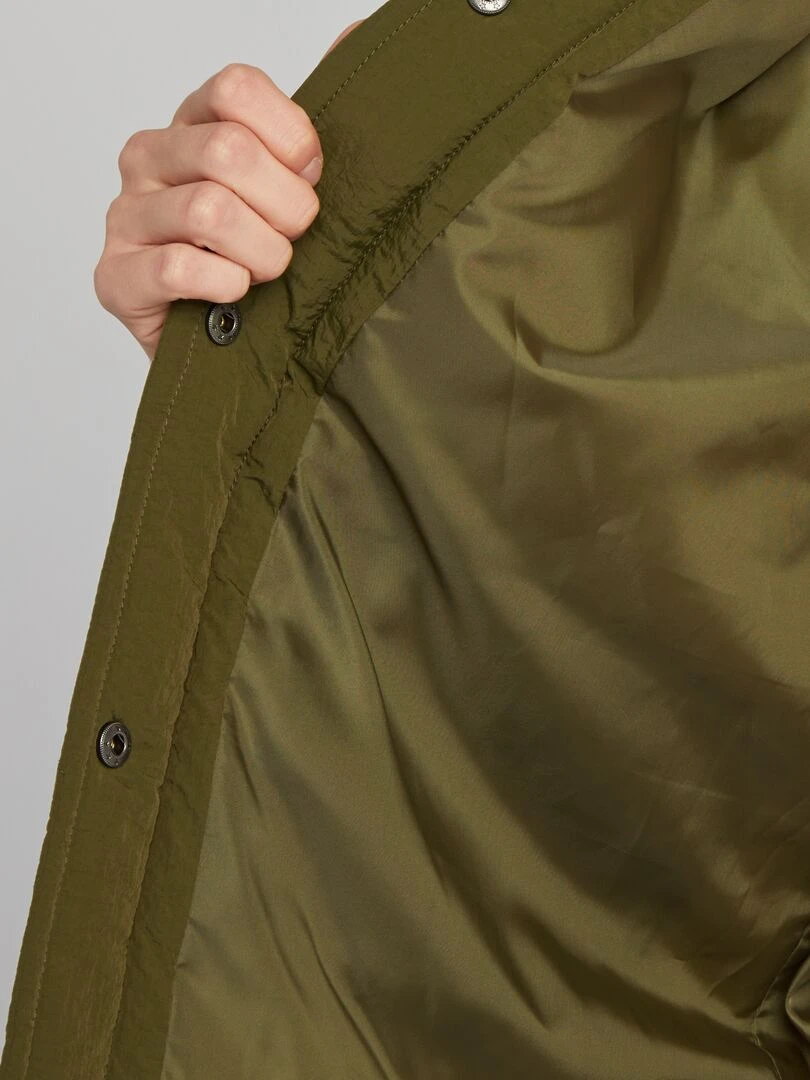 Blouson matelassé   Kaki