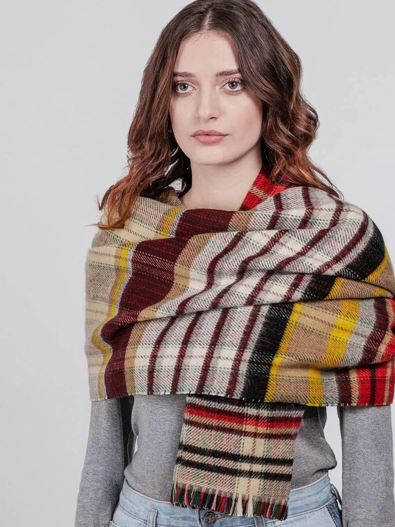 Châle Macty Fabriqué en France Multicolore