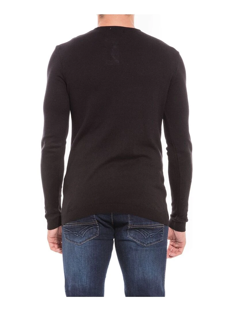 Pull col rond LOIR Noir