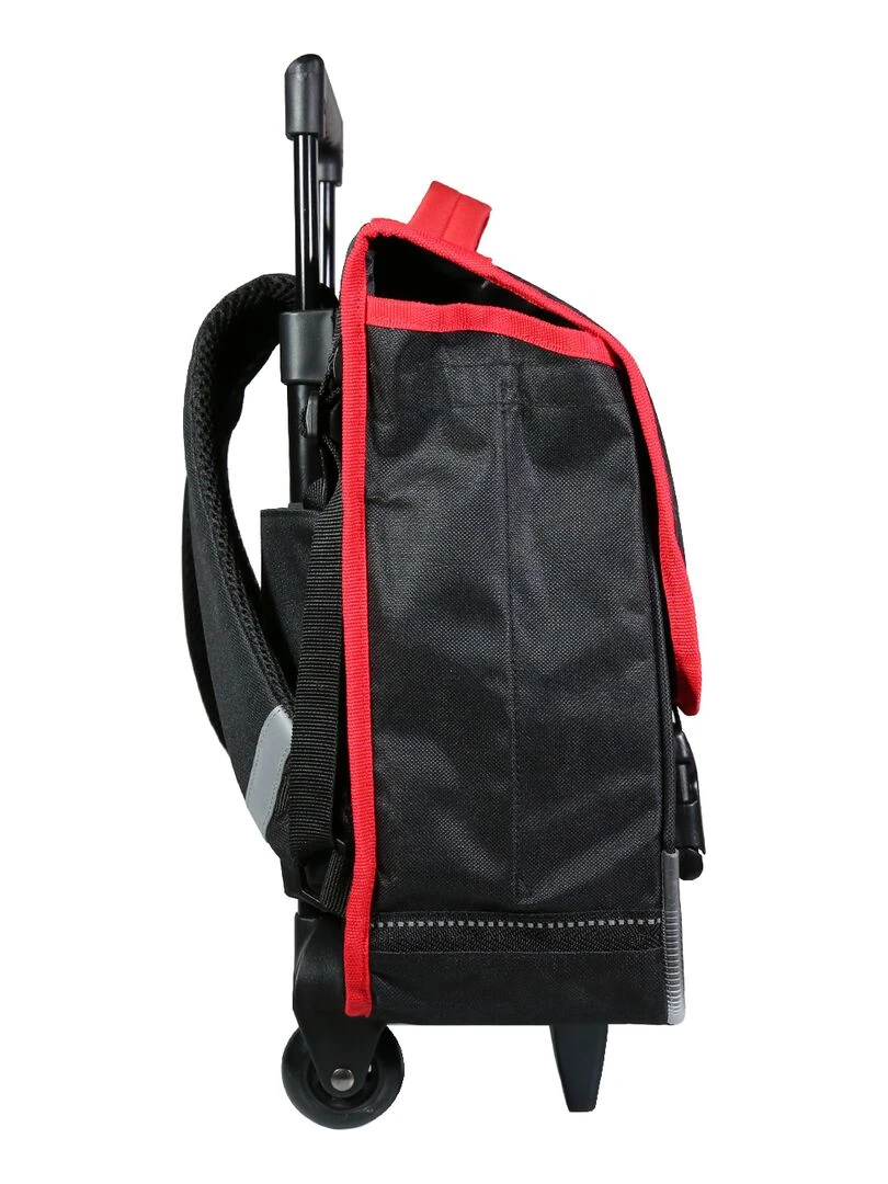BAGTROTTER Cartable à roulettes 38 cm Spider Man Noir Toile d'araignée   Noir