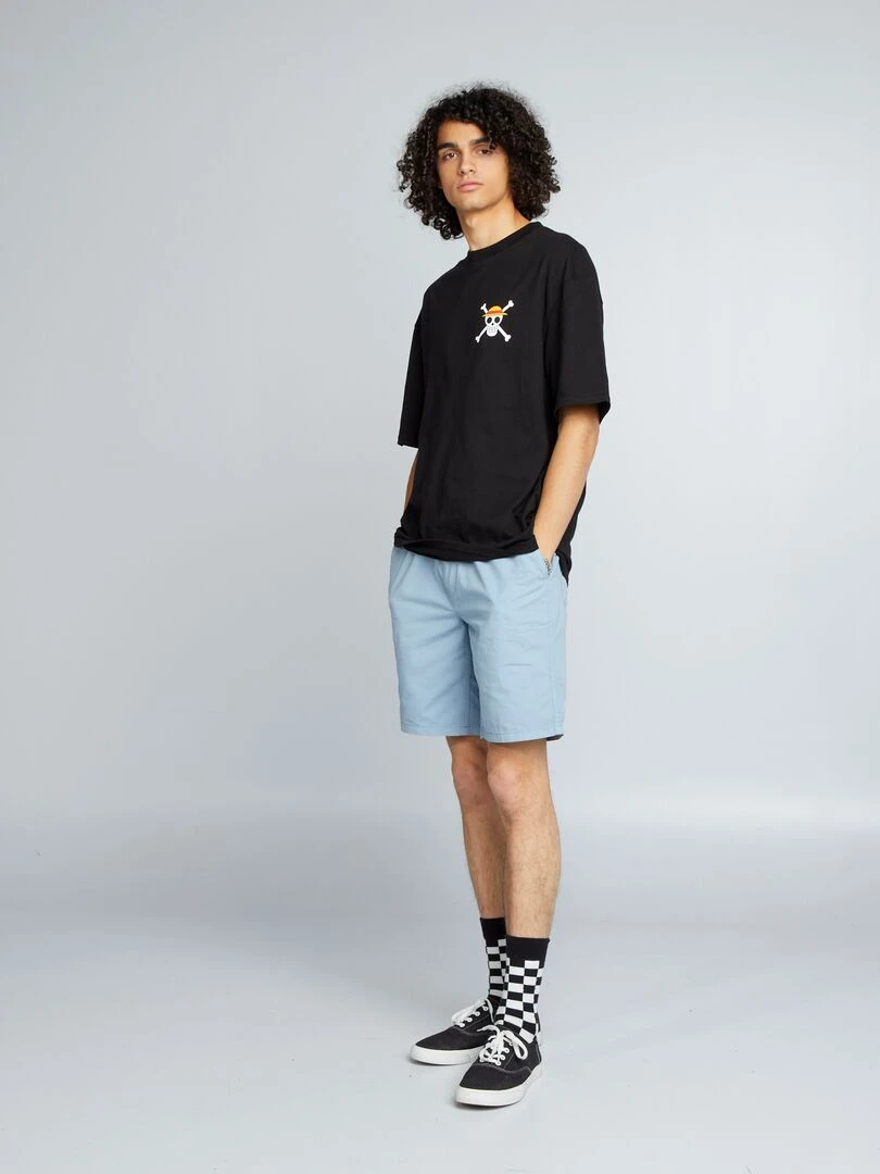 T shirt oversize 'One Piece'   noir