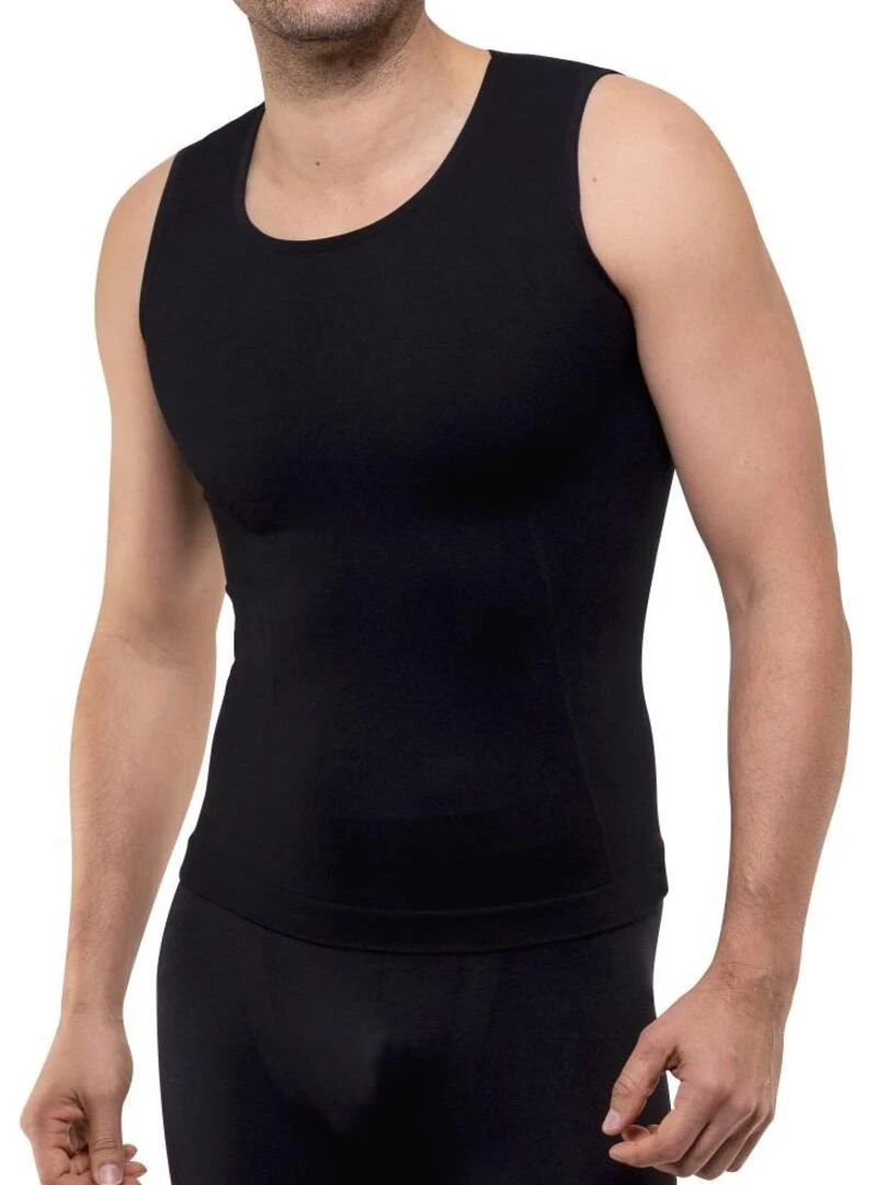 Débardeur amincissant jour/nuit LIPO ACTIF   Noir