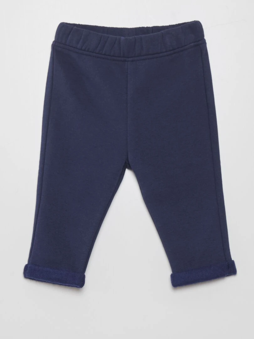 Ensemble jogging sweat + pantalon   2 pièces   Rouge/marine