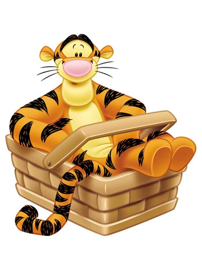 Tapis enfant SHAPED TIGROU Orange 50x80 Lavable 30°   Orange