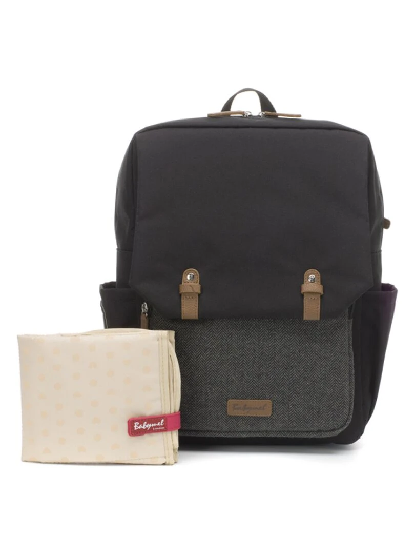 Sac à dos à langer George Noir Noir