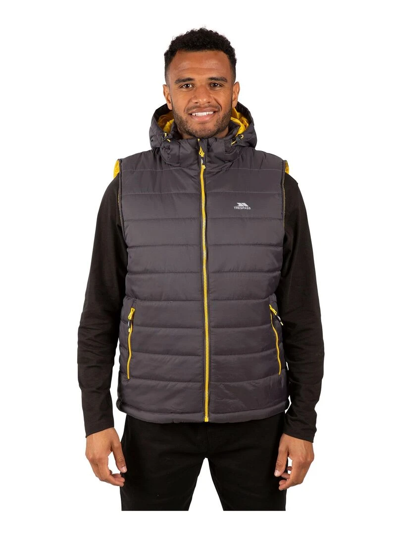 Trespass   Doudoune sans manches FRANKLYN   Gris foncé