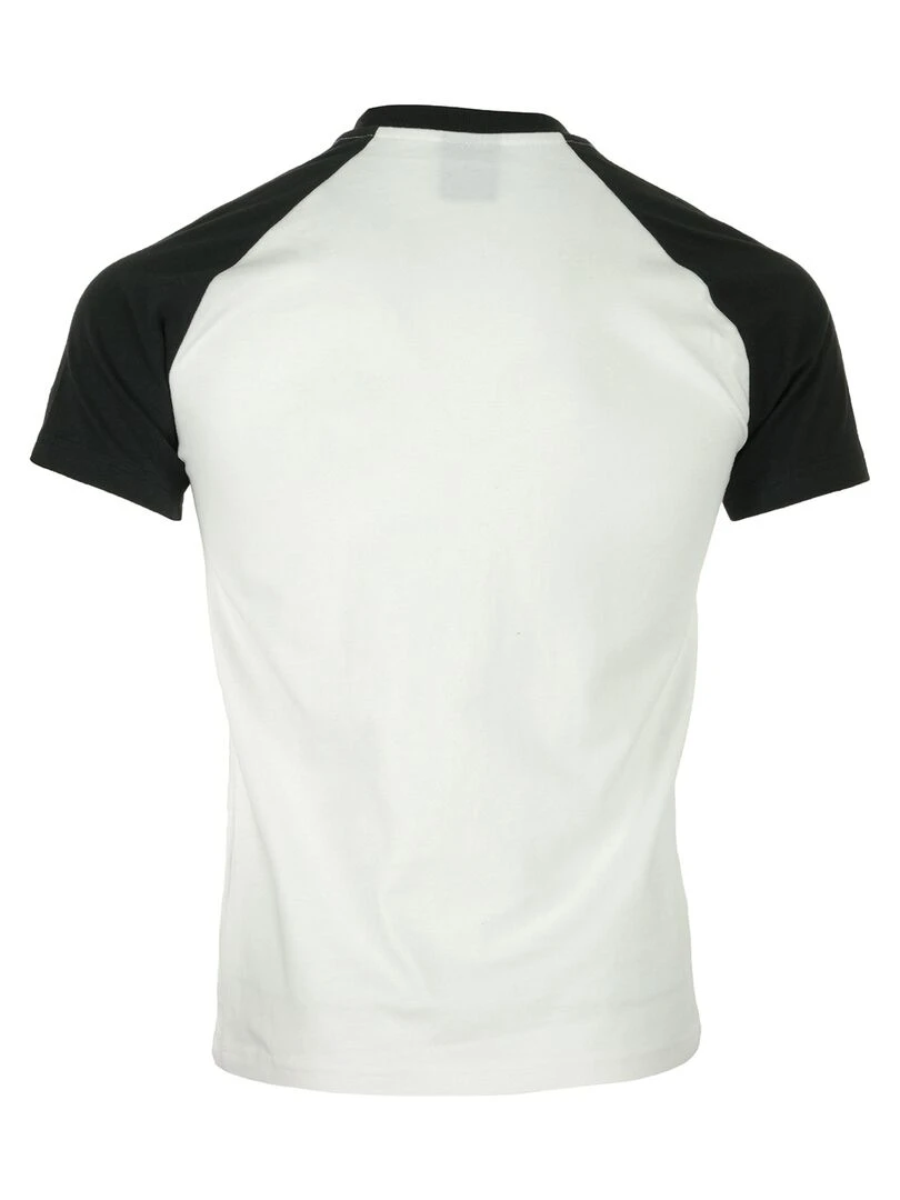 Champion Crewneck T Shirt Blanc Noir