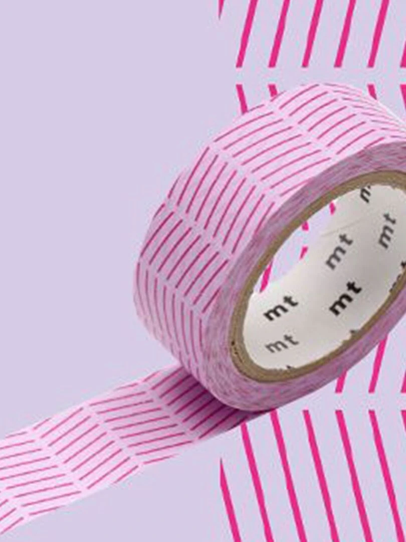 Masking tape oblique Rose 1 5 cm x 7 m N/A
