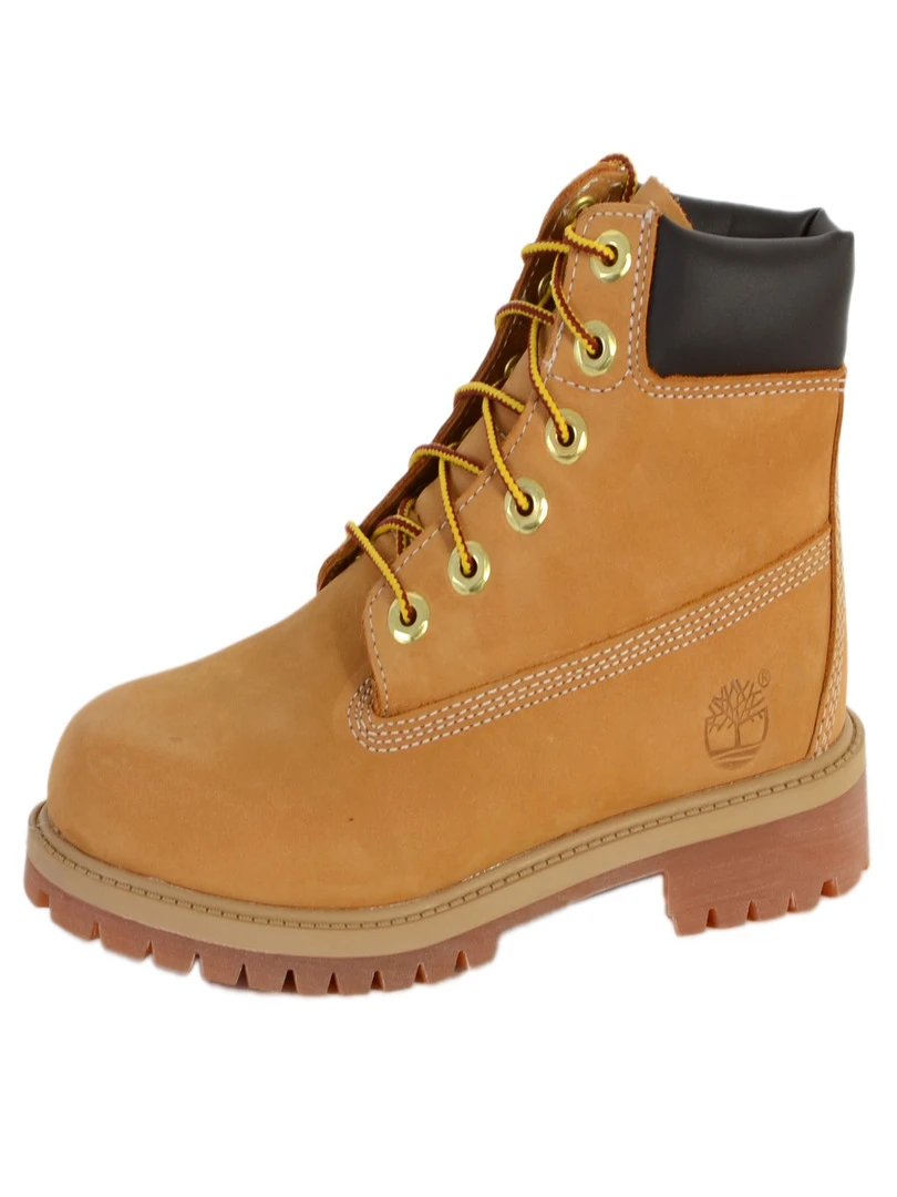 Chaussures Timberland 12909 6in Prem Wheat Nubuc Yell Jaune