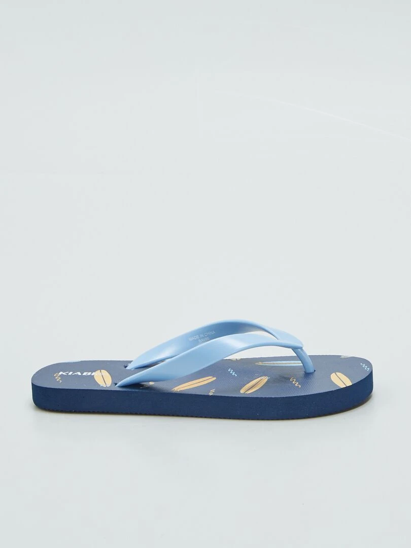 Tongs Bleu