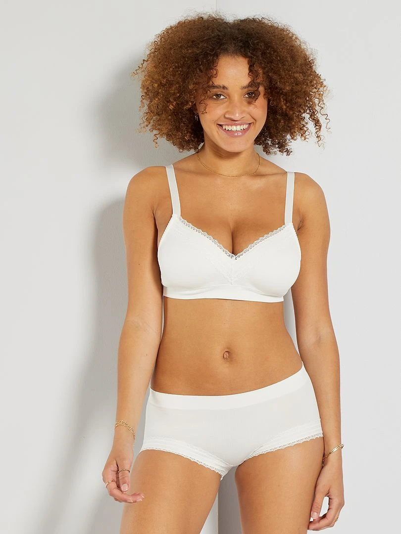 Shorty 'Sans Complexe'   ivoire