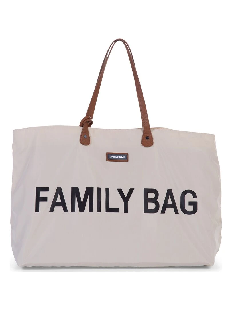 Sac à anses Family bag écru Ecru
